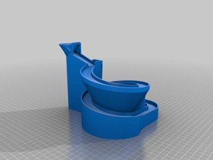 Beafy Marble Shute for Micro Servo Robot