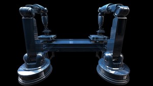 Robotic arm console Robotic automation Chip manufacturing