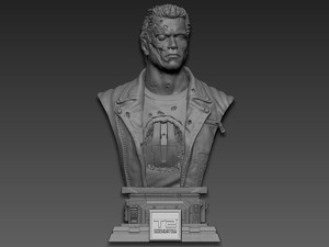 Terminator 2 Bust