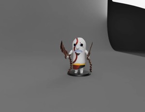 Peanuts universe : Exclusive God Of Peanuts  (God of war Kratos)