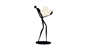 Human Sculpture Lamp 3D Model