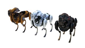 Sci-fi Robot Dogs