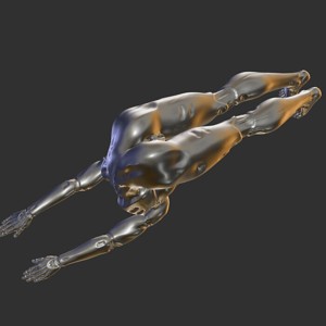 yoga female robot