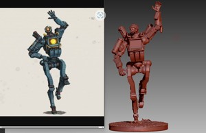 Apex Legends Pathfinder 3D print OBJ STL 