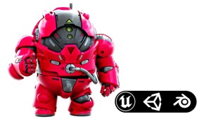 AMONG US CHARACTER-H  Rigged for Unreal Engine - Unity - MIXAMO