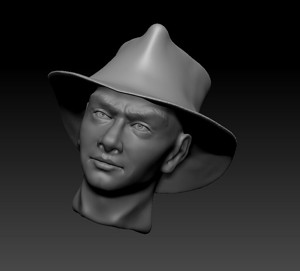 Yul Brynner Sculpts