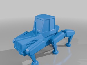 PlusTech Hexapod Harvester - Early Cab