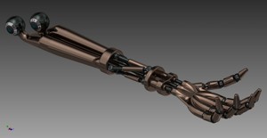 Robot forearm