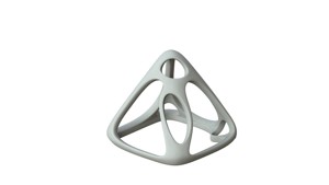 SciFi Cube Object No 58375 Low Poly Shape