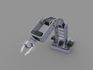 Robot grabber claws