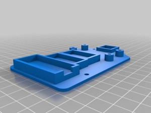 Robot Lawn Mower by ReP_AL Large parts to fit 235x235mm bed