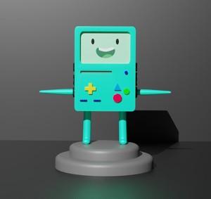 BMO Model - Low Poly