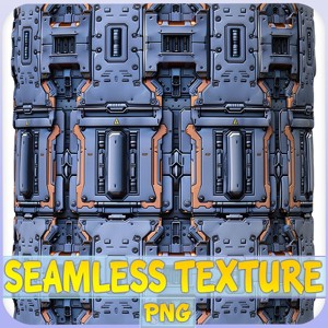 Sci-FI Seamless Texture