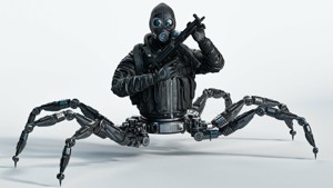 robotic crab special force solider
