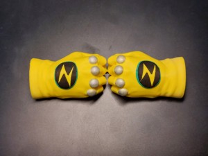 HIROSHI SHIBA GLOVES JEEG ROBOT D'ACCIAIO
