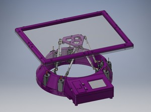 6DOF 3D printed Stewart P...
