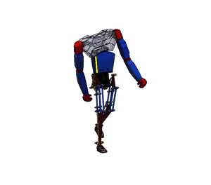 Humanoid Model - Walking Performance 