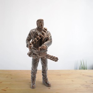 The Terminator (Ready for casting in bronze)