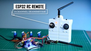 RC Remote Controller 8 Channel using ESP32 and NRF24L01