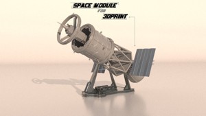 Space module for 3Dprint