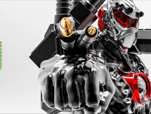 CYBORG M1 - FILE 3D STL FOR PRINTERS CREATED BY 3D ARTIST DANILO DI PAOLANTONIO