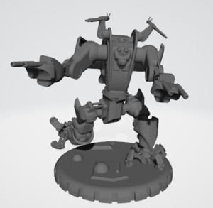WARE ENGINES - SOLDIER ROBOT - BR08 - (32MM)