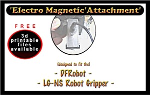 LG-NS Robot Gripper 'Electro Magnetic' Attachment