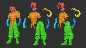 Fei Fong Wong Xenogears Sculpt