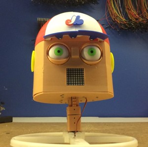 Tommy's robot head - RC