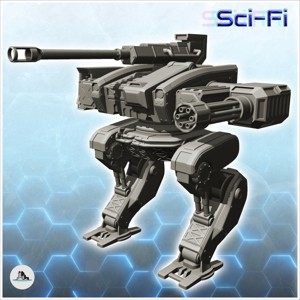 THELSTUS COMBAT ROBOT (13) - FUTURE SCI-FI SF POST APOCALYPTIC TABLETOP SCIFI