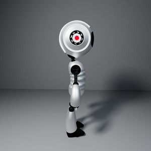 3d robot with texturing 
