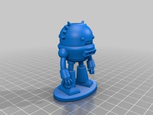 Brave Robot Miniature & Pencil Holder