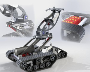 Robot Terminator T1 (chas...