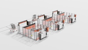 Industrial - 3D KUKA Robotics Welding Station v1 by Cels