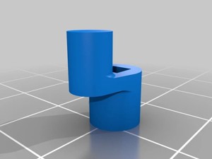 Eccentric shaft for dancing toy robot