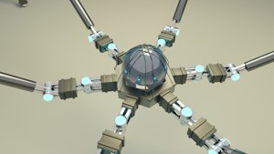 Sci-Fi Spider Robot
