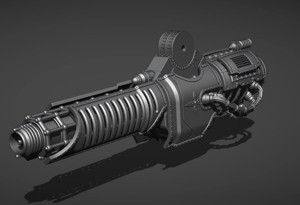 BATTLEDUKE/BIG SPACE ROBOT - ALTERNATE ENERGY WEAPON