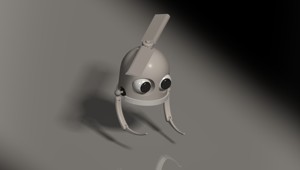 Kuzma - flying head robot...