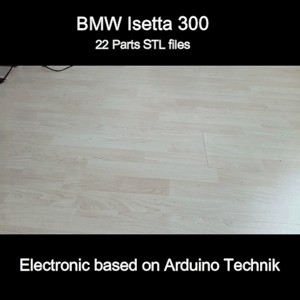 BMW ISETTA 300 MODELL 22 TEILE