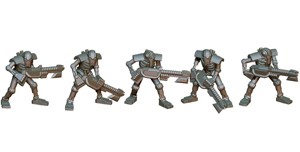 Robots infantry set