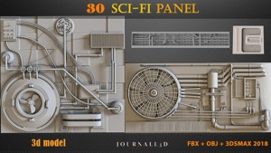 30 SCIFI  panels