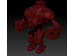 STEAMPUNK UNIVERSE HANDLING ROBOT