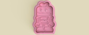 ROBOT COOKIE CUTTER SET ( ROBOT COOKIE CUTTER SET )
