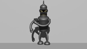 ROBOT SARCÁSTICO DE CIENCIA FICCIÓN BENDER