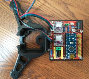 Laser Pointer Robot CNC Shield V4 Mount