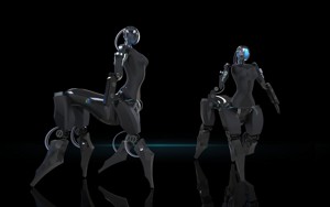 Centaur robot F