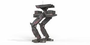 Mech Robot Two Legs Combat Sci-Fi