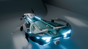 sci fi drone 
