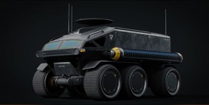 Toyota Lunar Cruiser Jaxa Moon Rover 3d Textures