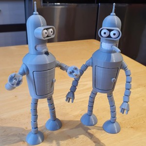 Flexo head & upgrade parts for Bender (Futurama)